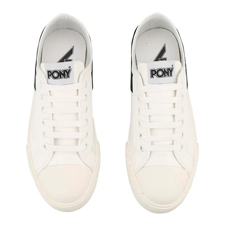 Imagen 3 de 5 de Zapatillas Pony Shooter Ox New Pele-BLANCO/NEGRO