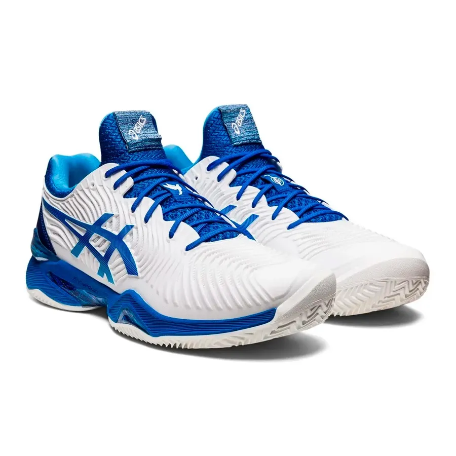 Imagen 2 de 6 de Zapatillas Asics Court Ff 3 Novak Clay-BLANCO/AZUL