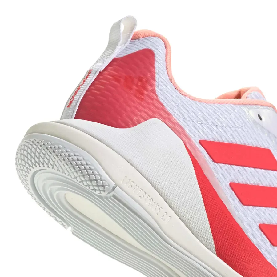 Imagen 6 de 7 de Zapatillas adidas Novaflight 2-BLANCO/CORAL
