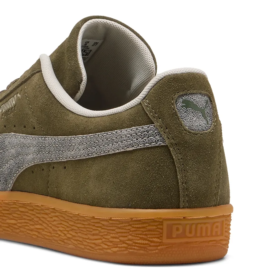Imagen 4 de 5 de Zapatillas Puma Suede Reward-VERDE/GRIS