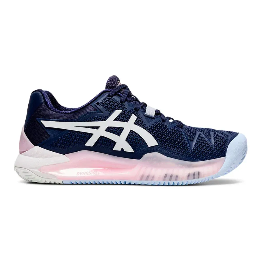 Imagen 2 de 5 de Zapatillas Asics Gel Resolution 8 Cla-AZUL/ROSA