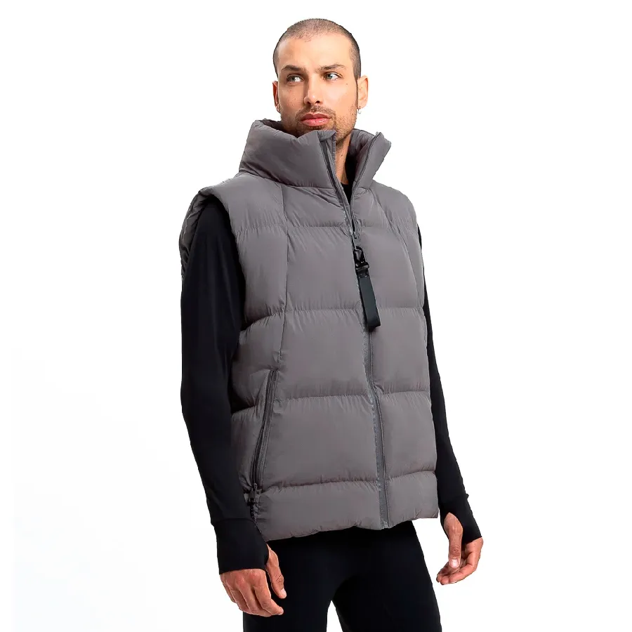 Imagen 1 de 5 de Chaleco Iu Sport CrinkleQuilt Puffer-GRIS