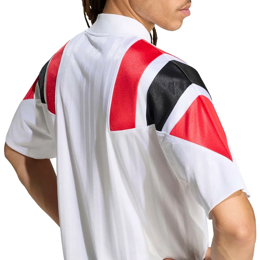 Imagen 5 de 6 de Camiseta adidas originals Eqt River Plate-BLANCO/ROJO/NEGRO