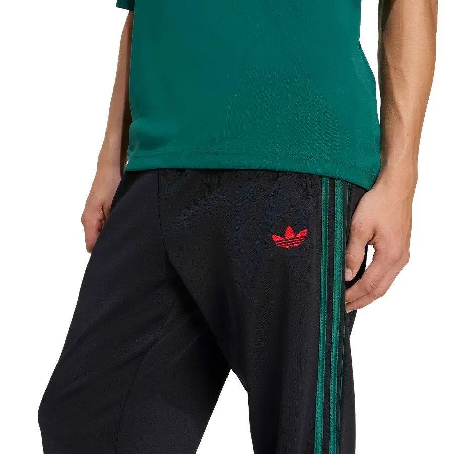 Imagen 4 de 5 de Pantalón adidas originals Firebird Roses-NEGRO/VERDE