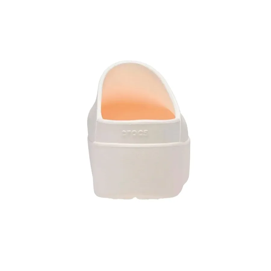 Imagen 3 de 4 de Sandalias Crocs Dylan Platform Clog-BLANCO