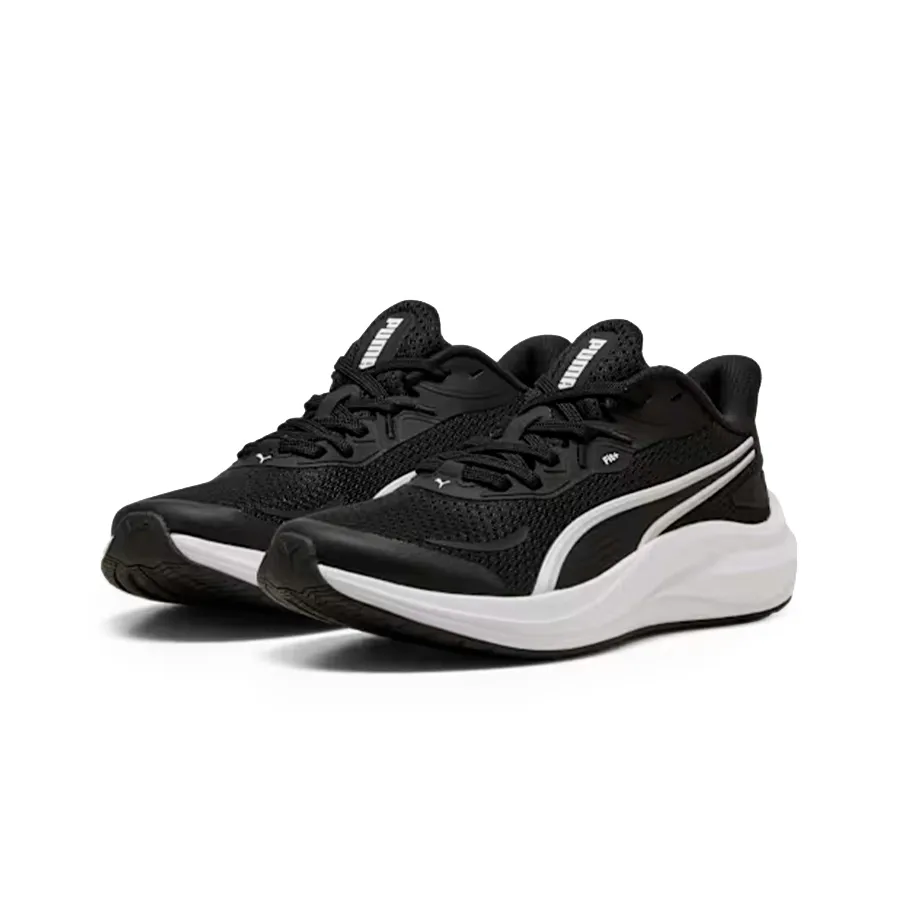 Imagen 1 de 7 de Zapatillas Puma Skyrocket Lite 2 Jr-NEGRO/BLANCO