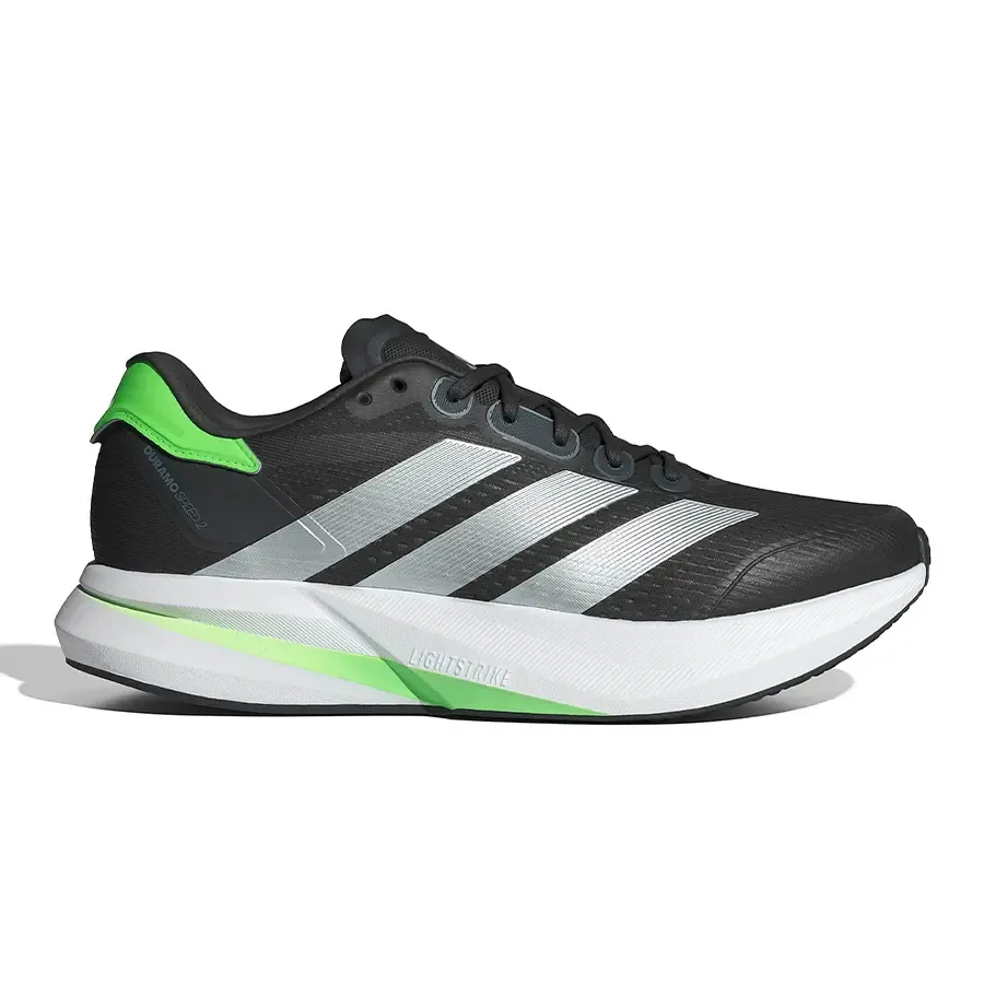 Imagen 1 de 7 de Zapatillas adidas Duramo Speed 2-NEGRO/PLATA/LIMA