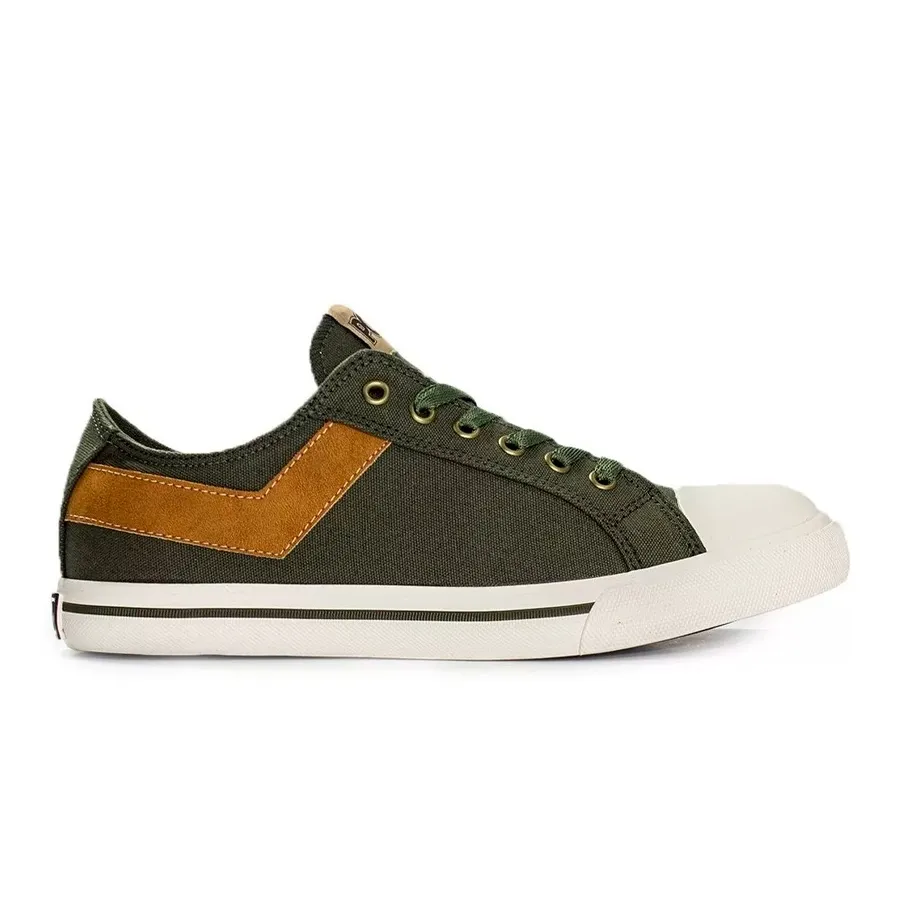 Imagen 0 de 4 de Zapatillas Pony Shooter Ox Canvas-VERDE/MARINO