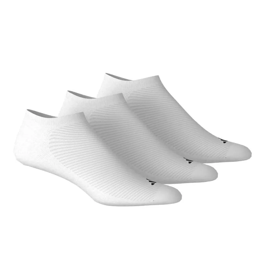 Imagen 1 de 8 de Medias adidas Invisibles Pack x3-BLANCO