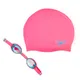 antiparra-gorro-jet-junior-speedo-ROSA/AZUL