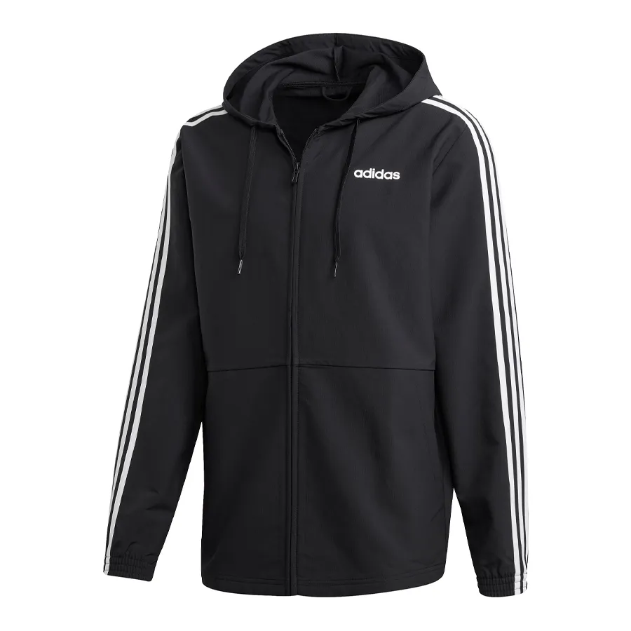 Imagen 0 de 2 de Campera adidas Essentials 3 Tiras-NEGRO/BLANCO