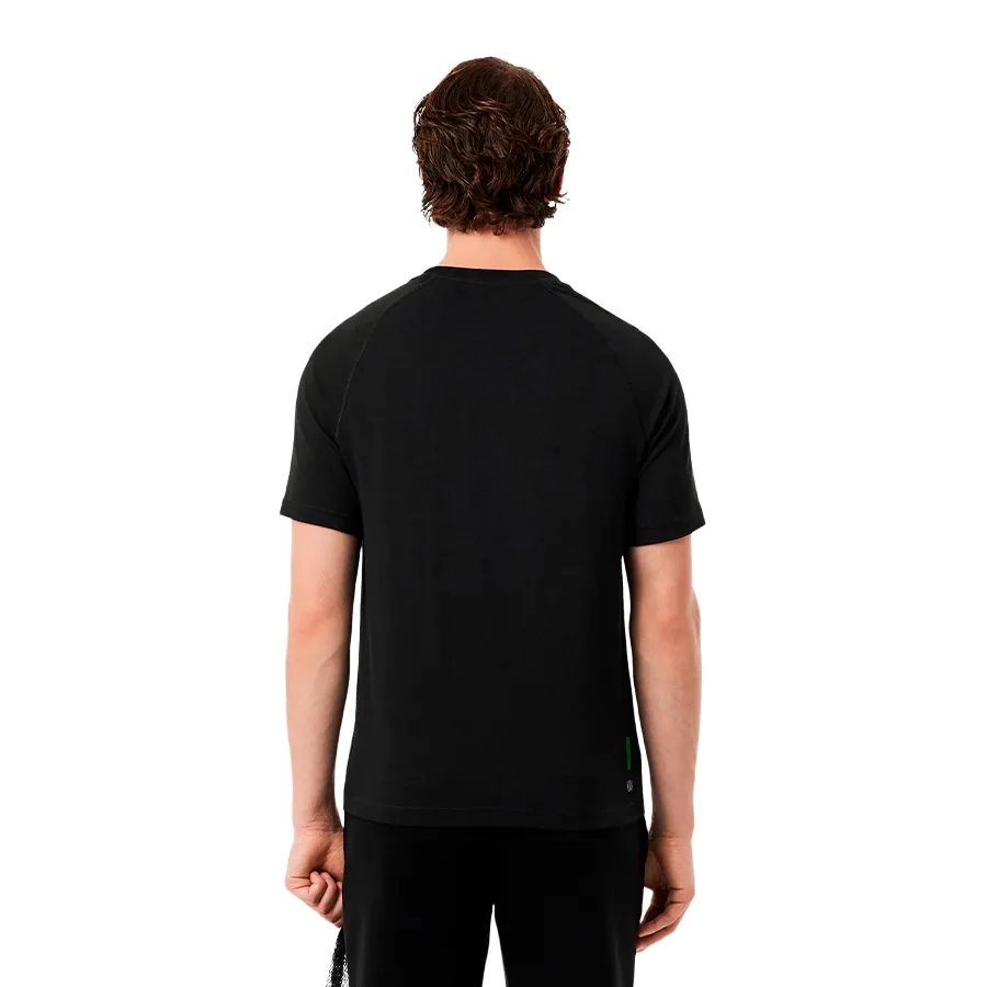 Imagen 1 de 7 de Remera Lacoste Tee Ultra Dry-NEGRO