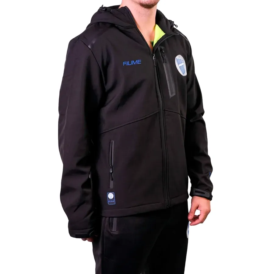 Imagen 2 de 4 de Campera Fiume Sport Técnica Godoy Cruz-NEGRO