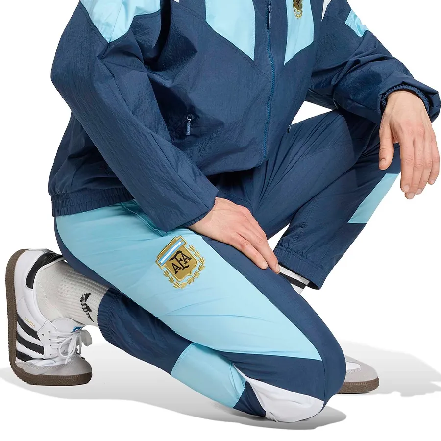 Imagen 3 de 5 de Pantalón adidas originals Deportivo Argentina-AZUL/CELESTE/BLANCO/DORADO