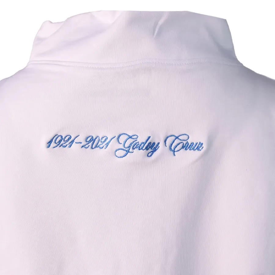 Imagen 3 de 5 de Campera Fiume Sport Con recorte Godoy Cruz - Línea 100 años-BLANCO/AZUL