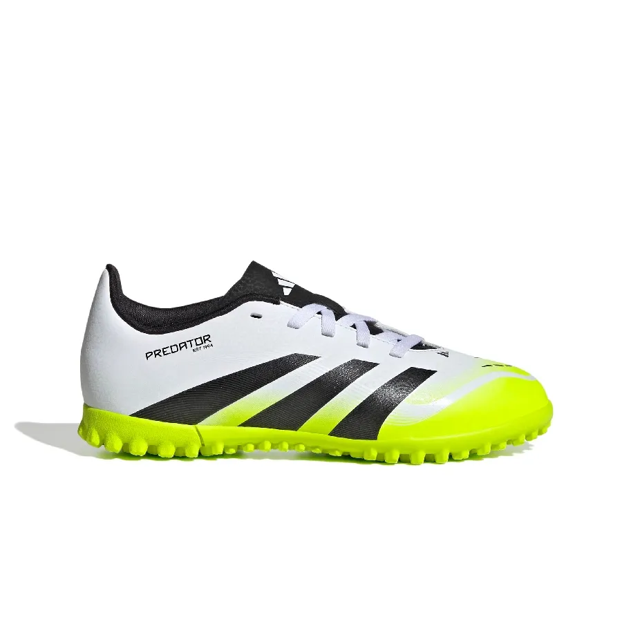Imagen 0 de 7 de Botines adidas Predator Club Tf Junior-BLANCO/AMARILLO FLUOR/NEGRO