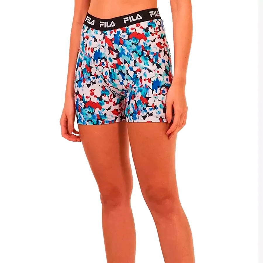 Imagen 2 de 3 de Fila Bermuda Elastic II-NEGRO/GRAFITO/TURQUESA