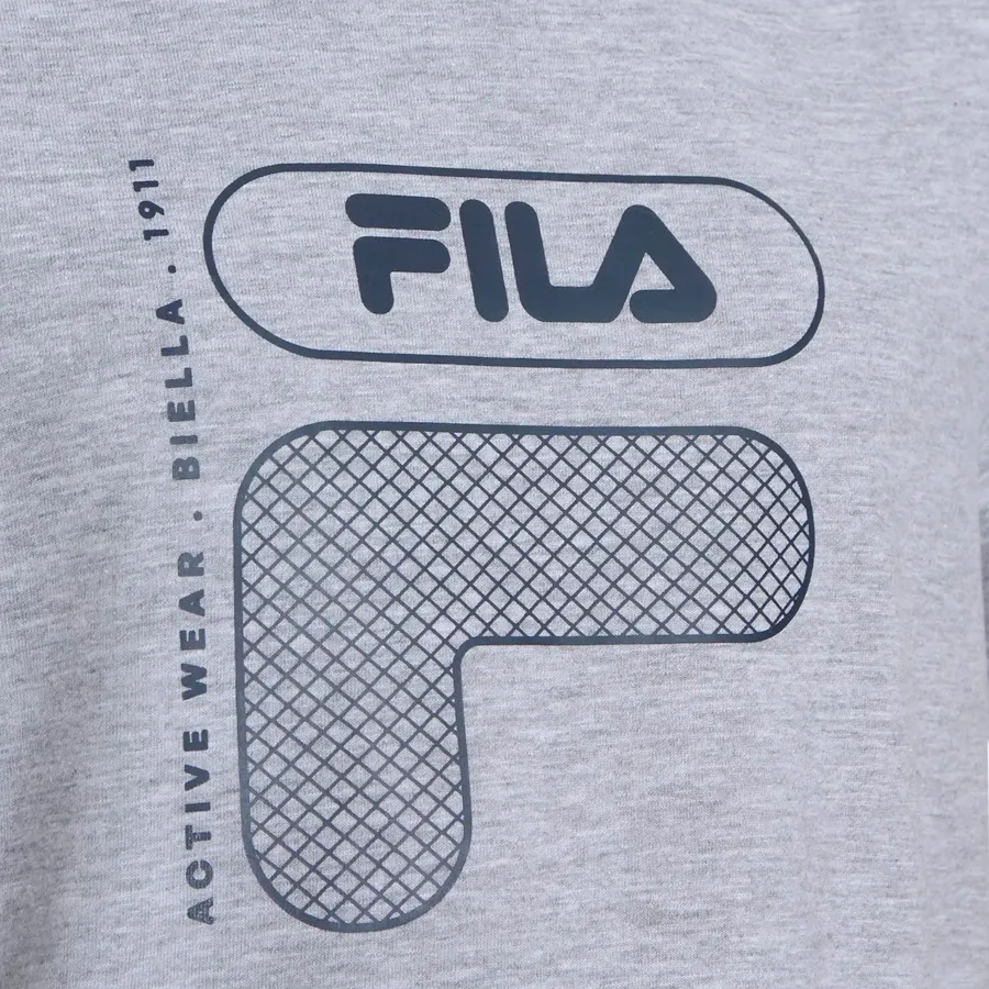 Imagen 3 de 4 de Remera Fila Flint-GRIS/MARINO