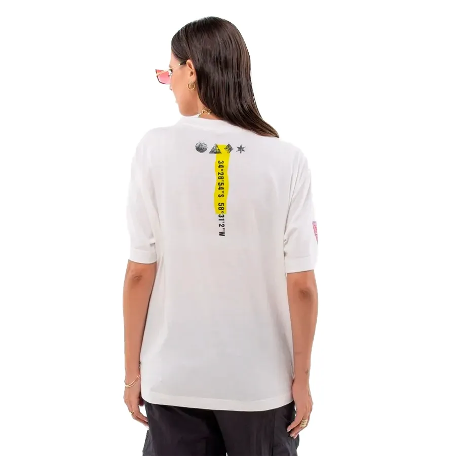 Imagen 2 de 9 de Remera Fila Lolla Sound-BLANCO
