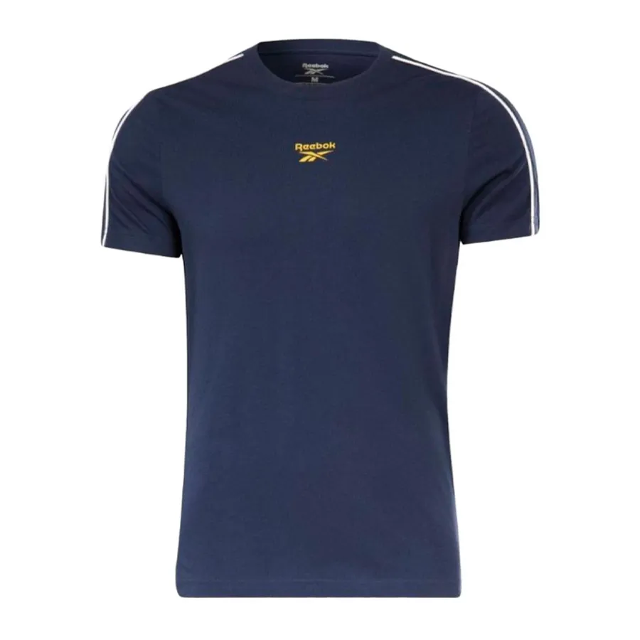 Imagen 2 de 3 de Remera Reebok Wor Piping-MARINO