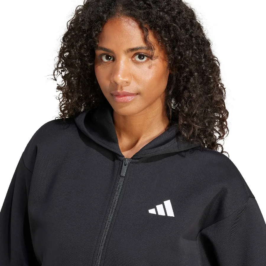 Imagen 3 de 5 de Campera adidas Future Icons 3 Tiras-NEGRO/BLANCO