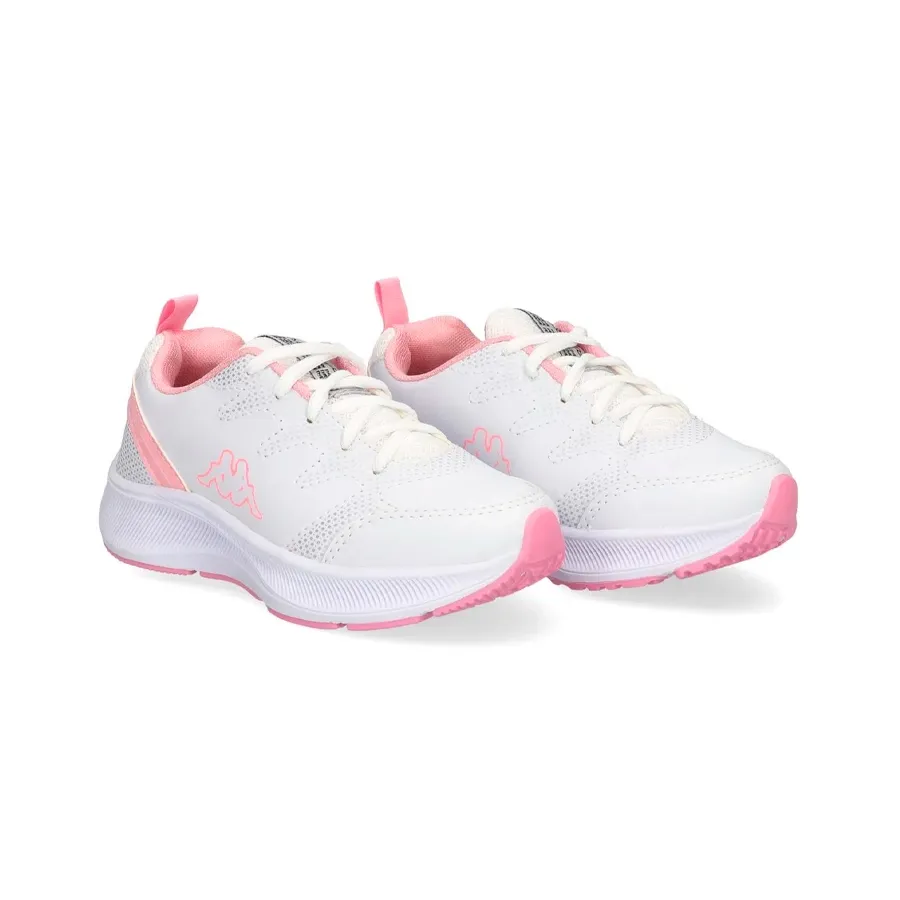 Imagen 1 de 5 de Zapatillas Kappa Break Kids-BLANCO/ROSA