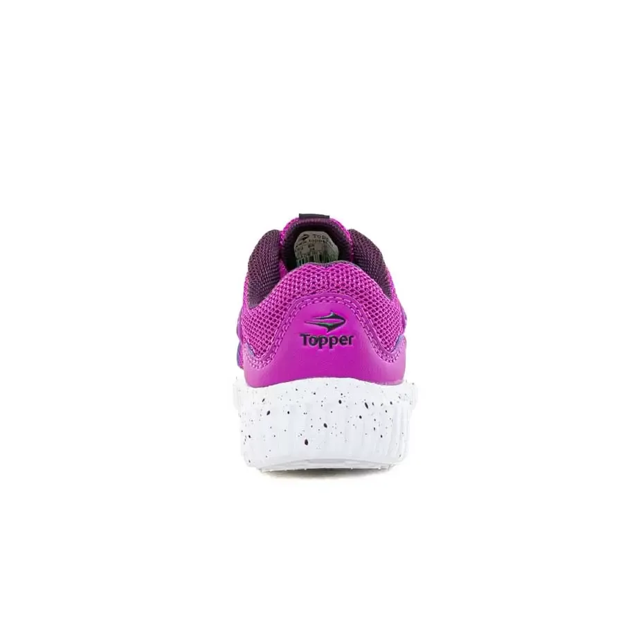 Imagen 2 de 5 de Zapatillas Topper Routine Kids-VIOLETA