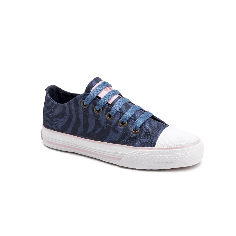 Imagen 3 de 5 de Zapatillas Topper Rail Jungla Kids-AZUL/ROSA