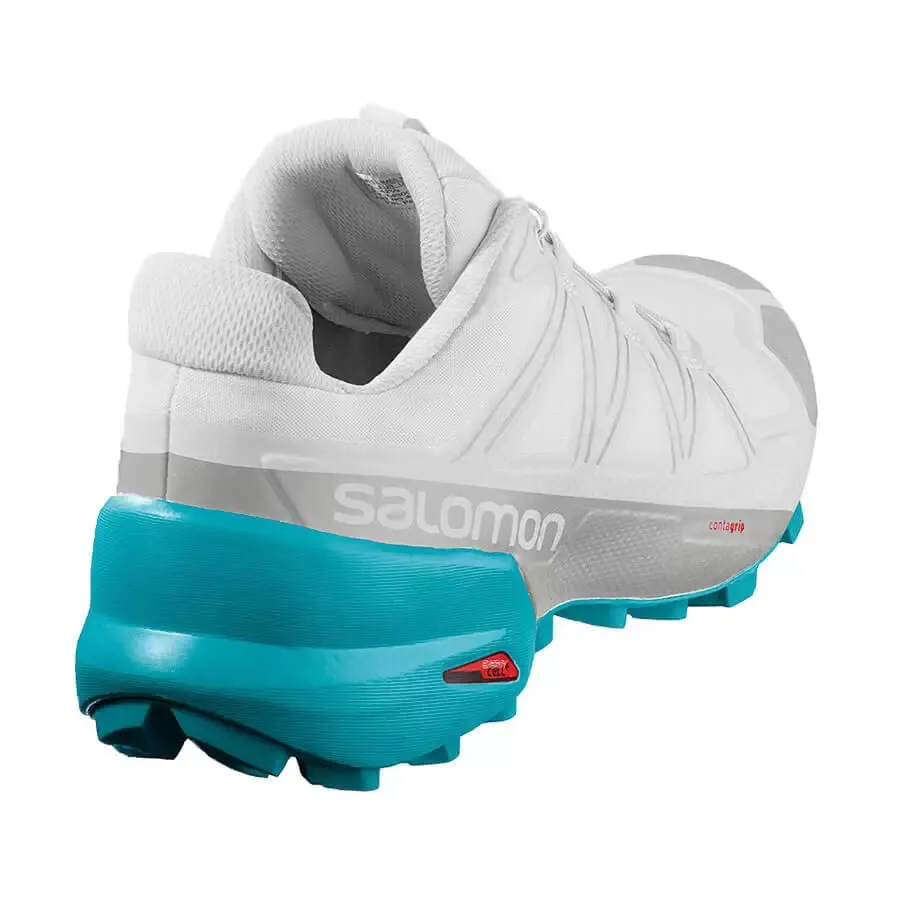 Imagen 4 de 5 de Zapatillas Salomon Speedcross 5 W-BLANCO/AQUA/GRIS