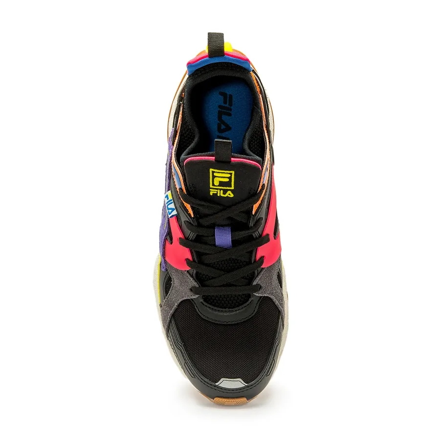 Imagen 3 de 5 de Zapatillas Fila Float Hall-NEGRO/PURPURA/LIMA