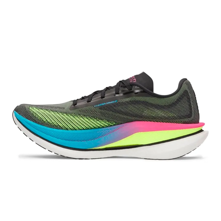 Imagen 2 de 5 de Zapatillas Under Armour Velociti Elite 3-NEGRO/AZUL/LIMA