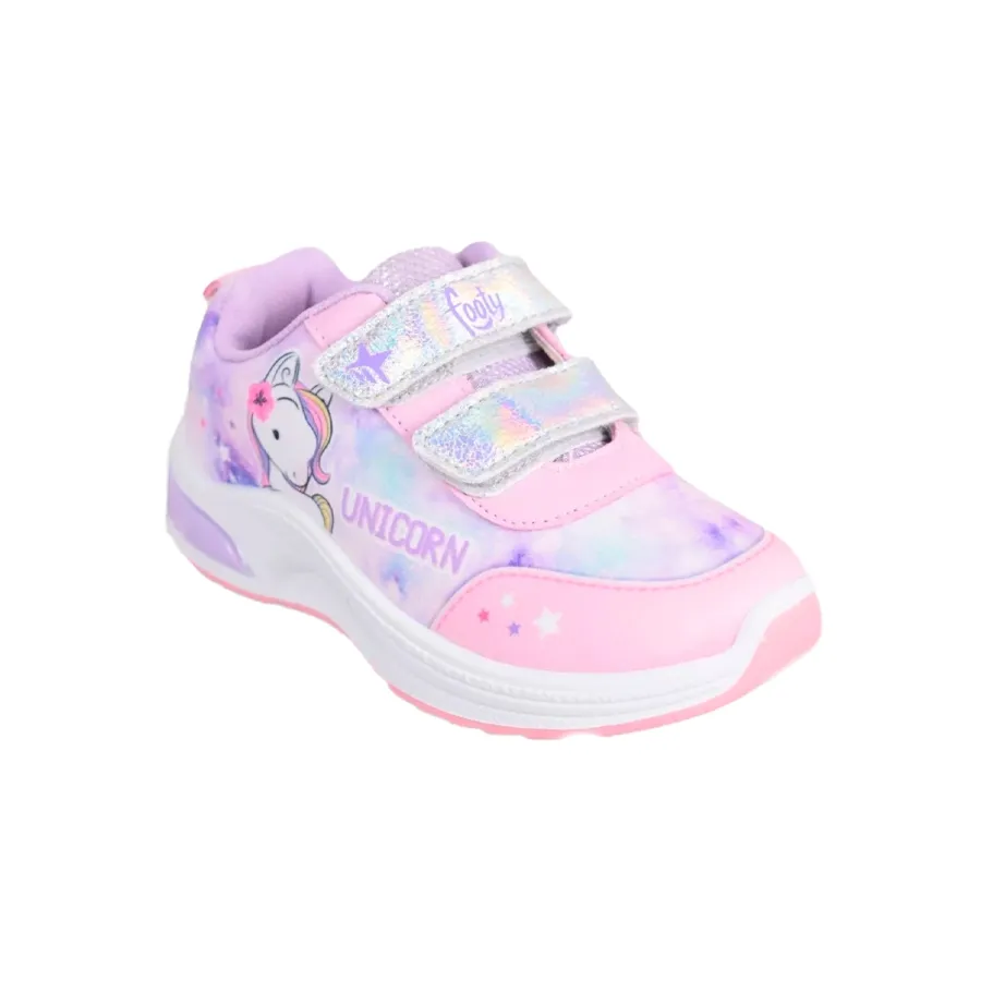 Imagen 2 de 4 de Zapatillas Footy Pop Batik Unicorn-LILA/ROSA/PLATA