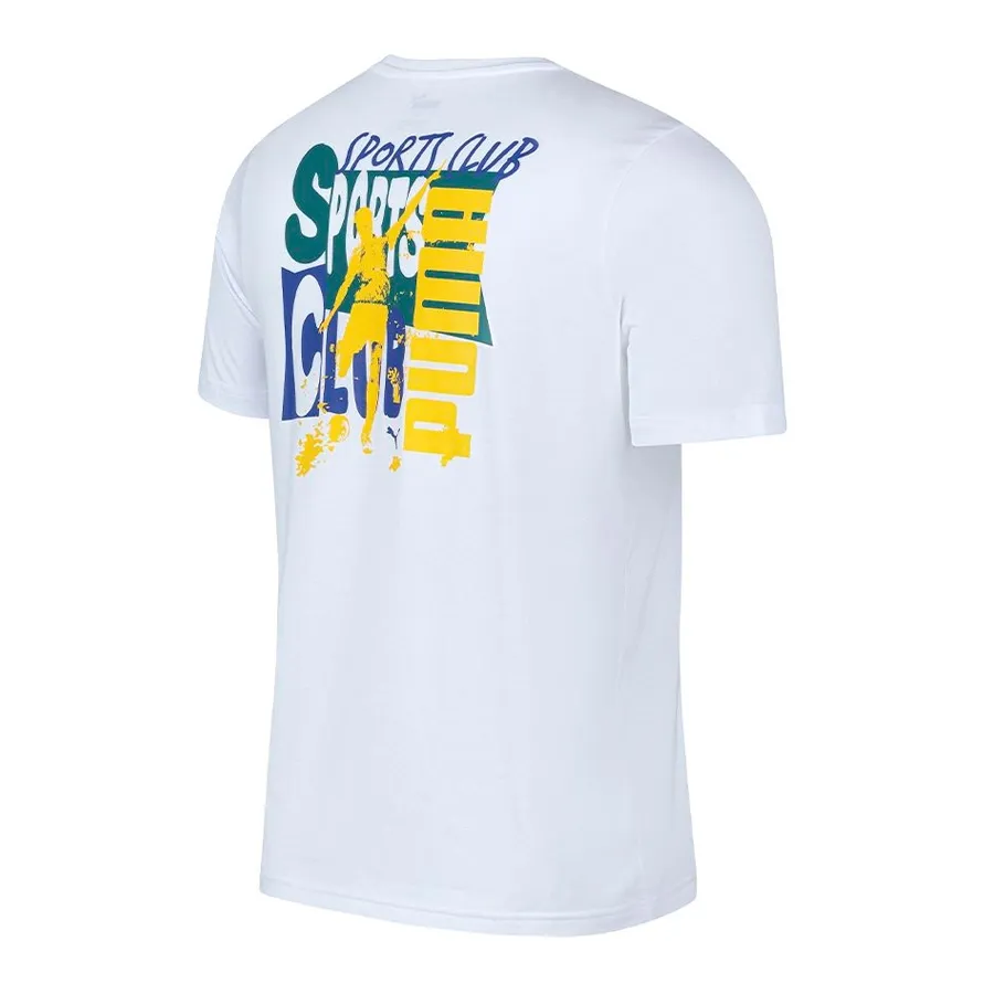 Imagen 1 de 2 de Remera Puma Graphics Sport Club-BLANCO/AMARILLO/AZUL