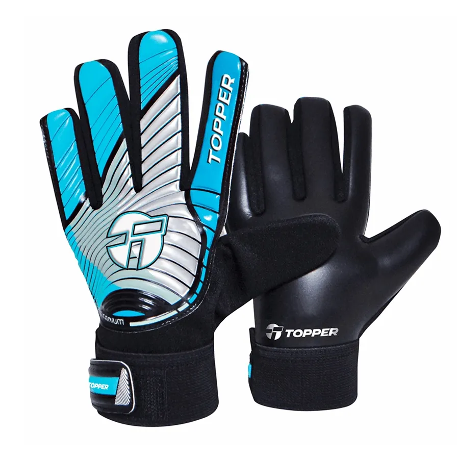 Imagen 0 de 1 de Guantes Topper Titanium Junior III-AZUL/NEGRO