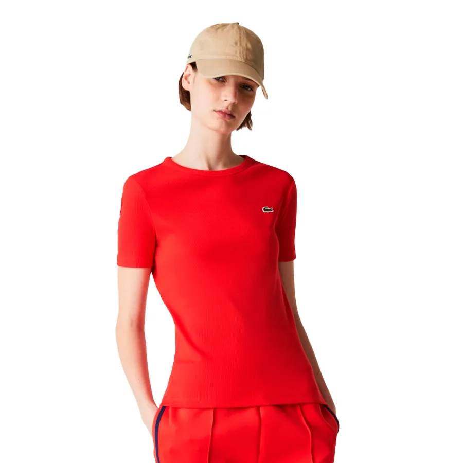 Imagen 0 de 4 de Remera Lacoste Lisa-ROJO