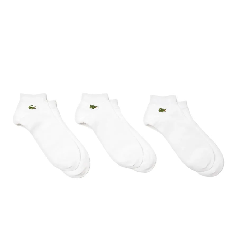 Imagen 0 de 2 de Medias Lacoste Pack X 3-BLANCO