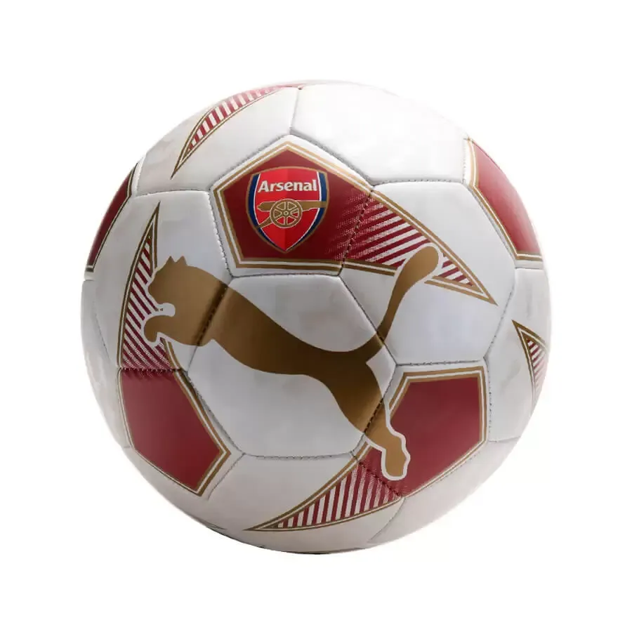Imagen 2 de 3 de Pelota Puma Arsenal Fan Ball-BLANCO/BORDO/DORADO