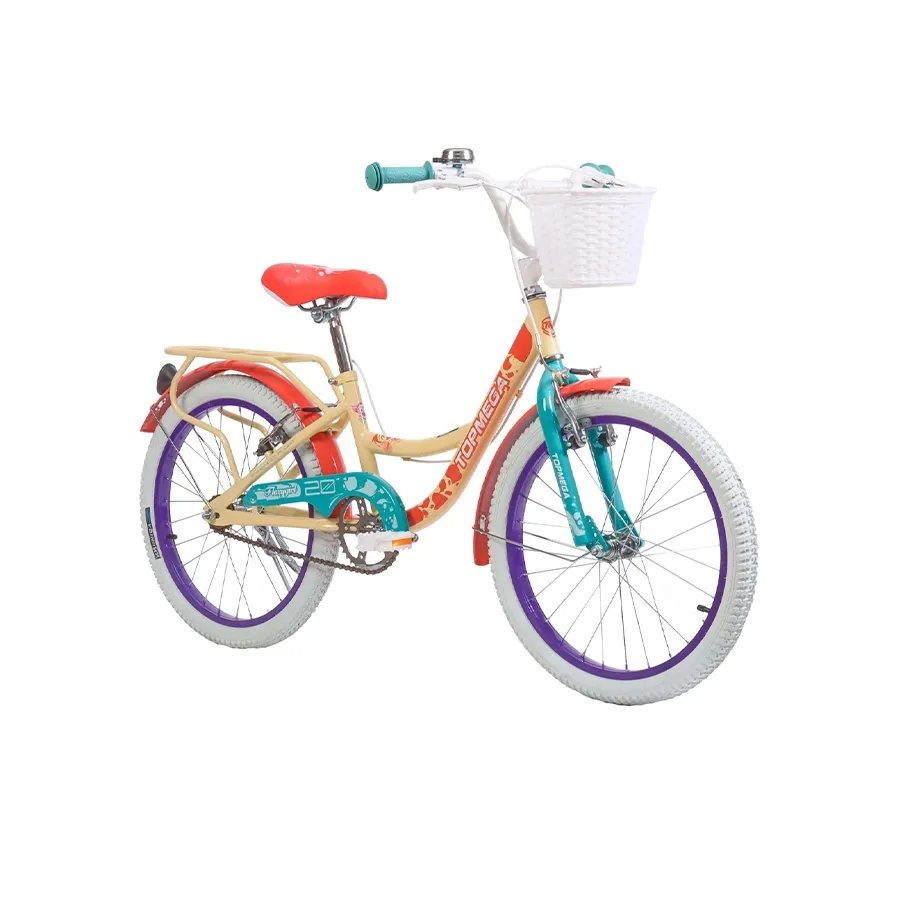 Imagen 1 de 7 de Bicicleta TopMega Flexygirl R20 1vel-ARENA/TURQUESA
