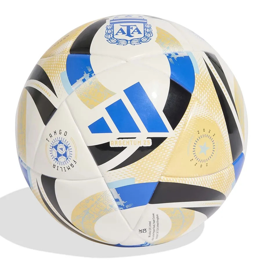 Imagen 1 de 4 de Pelota adidas Mini pelota Argentina 25-BLANCO/AZUL/NEGRO