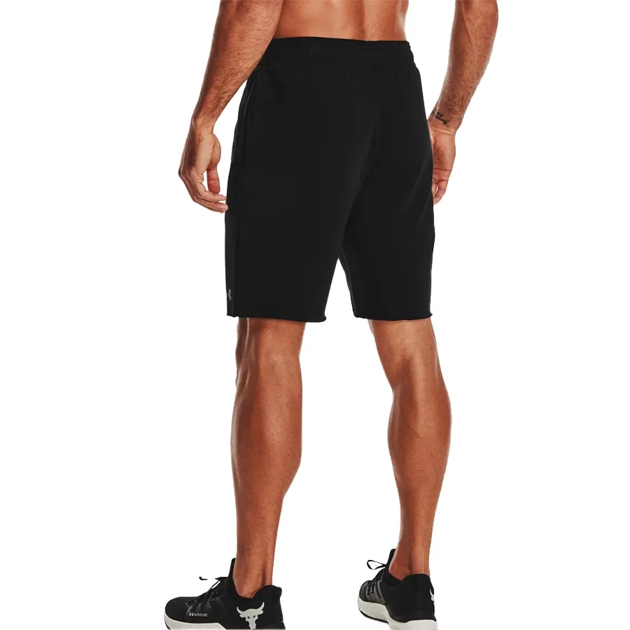 Imagen 4 de 5 de Shorts Under Armour Project Rock Terry-NEGRO
