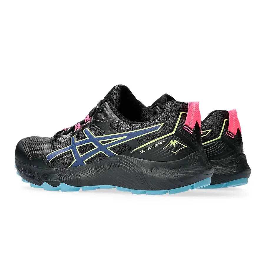 Imagen 2 de 7 de Zapatillas Asics Gel Sonoma 7-NEGRO/MARINO/LIMA