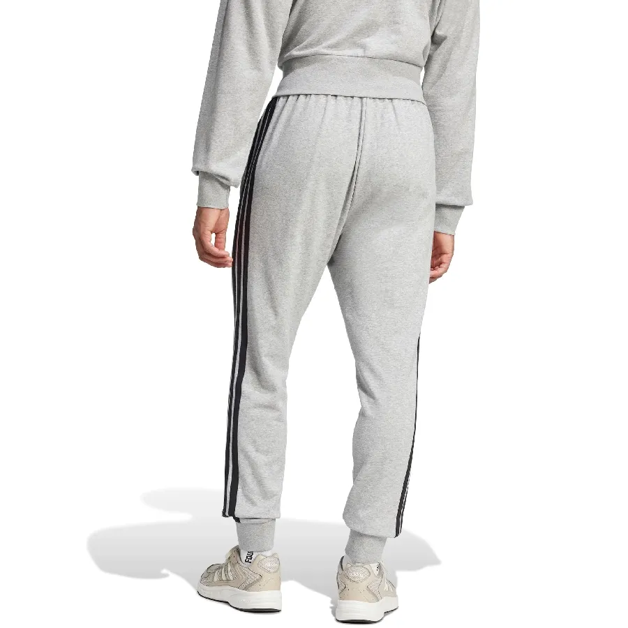 Imagen 1 de 6 de Pantalón adidas Essentials French Terry 3 Tiras-GRIS/NEGRO