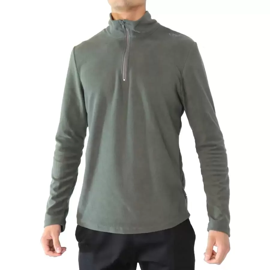 Imagen 0 de 3 de Buzo Kamp Micropolar Medio Cierre-VERDE