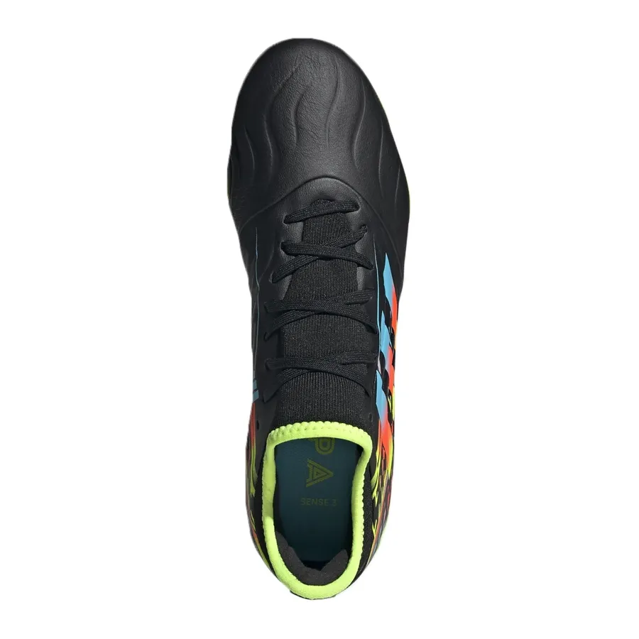 Imagen 4 de 8 de Botines adidas Copa Sense.3 Fg-NEGRO/AMARILLO FLUOR/NARANJA FLUOR