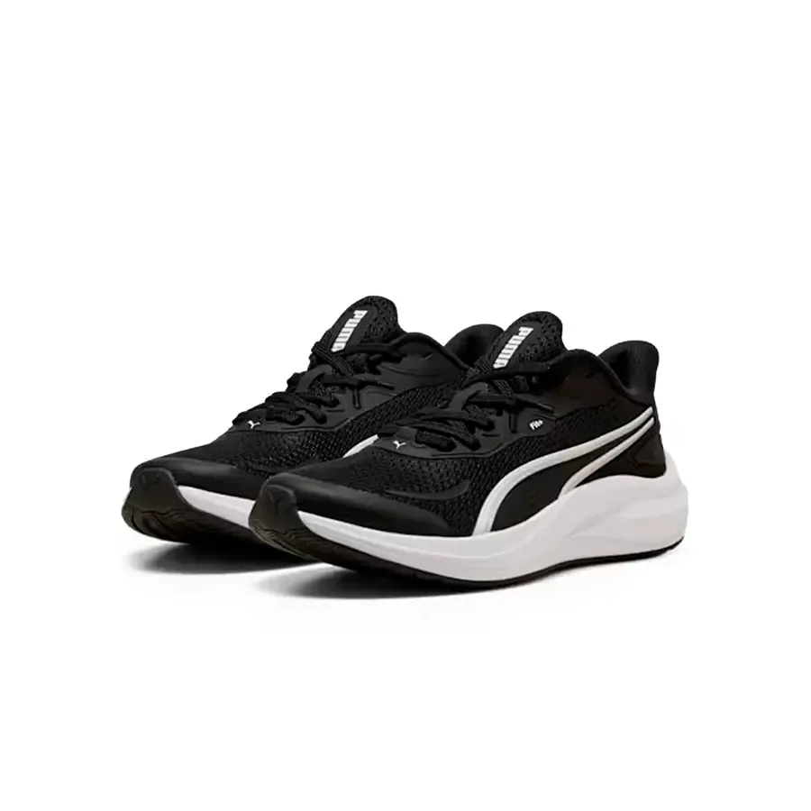 Imagen 1 de 7 de Zapatillas Puma Skyrocket Lite 2 Jr-NEGRO/BLANCO