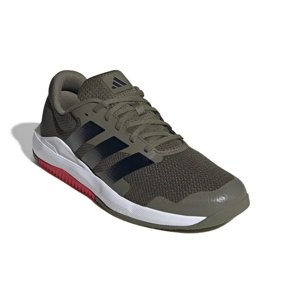 Imagen 1 de 7 de Zapatillas adidas Dropset Base Training-OLIVA/BLANCO/NEGRO/ROJO