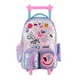 mochila-footy-carro-18-happy-smile-VIOLETA/VERDE AGUA/ROSA