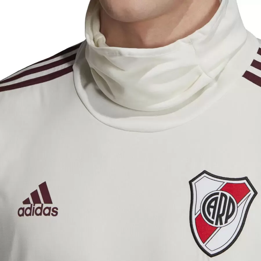 Imagen 3 de 4 de Buzo adidas Warm River Plate-BLANCO/BORDO