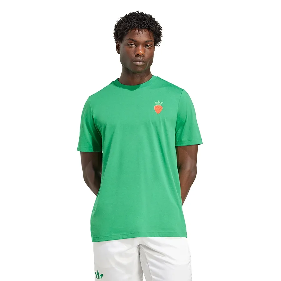 Imagen 0 de 4 de Remera adidas originals Graphic Tenis-VERDE