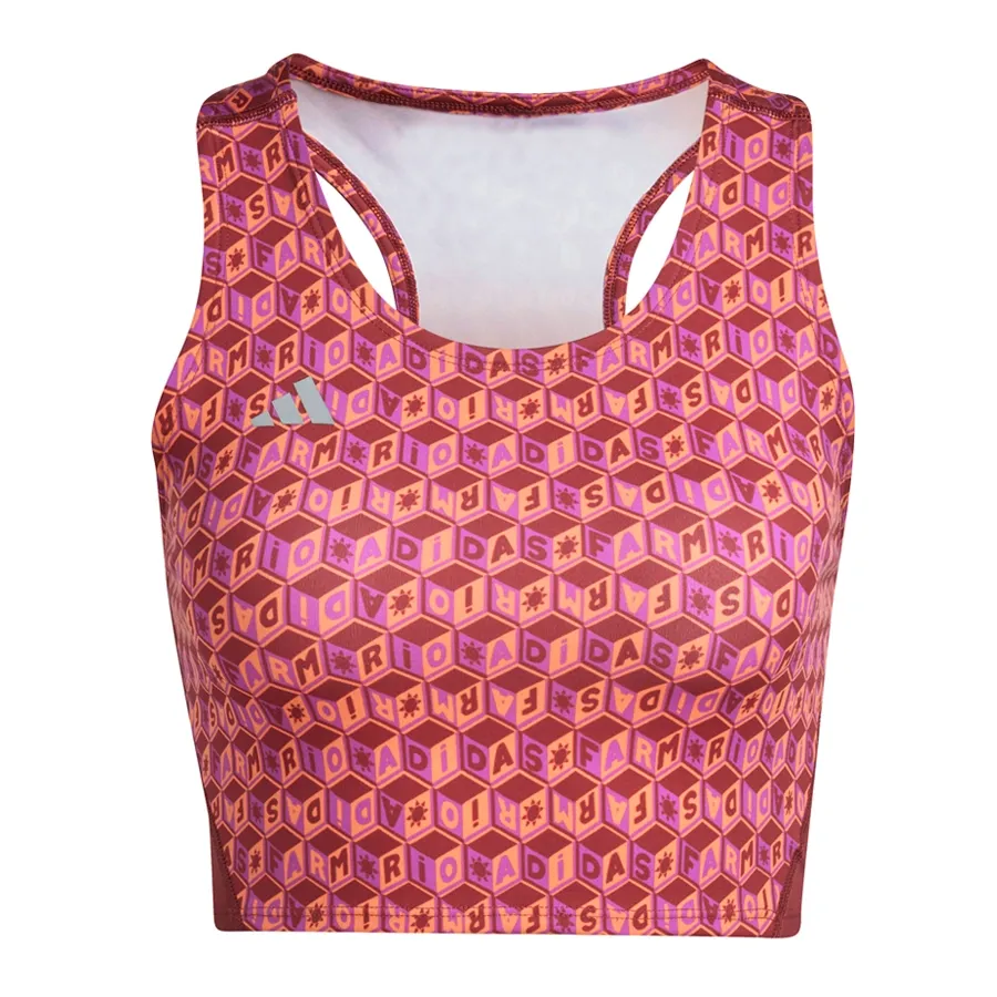 Imagen 4 de 5 de Top adidas Az Farm Croptop-BORDO/NUDE/VIOLETA